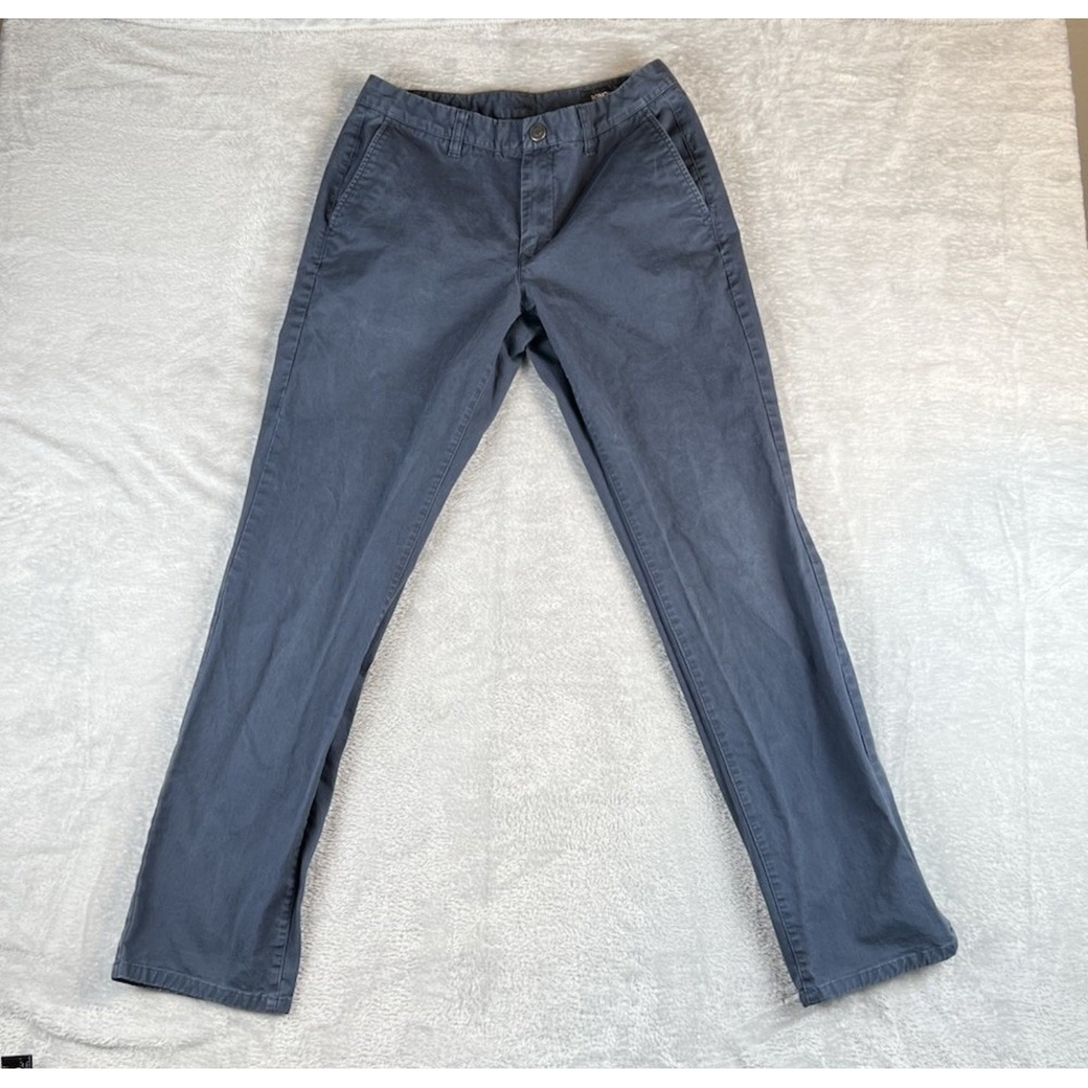 Bonobos Pants Mens 30x32 fits 29x30 Navy Blue Slim Fit Chinos stretch
